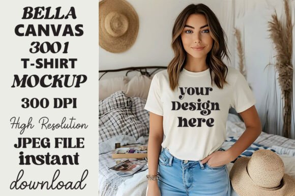 A Designer's Review of the Bella Canvas 3001 Mockup Bundle