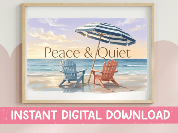 A Designer's Review of the Peace and Quiet Beach Graphics