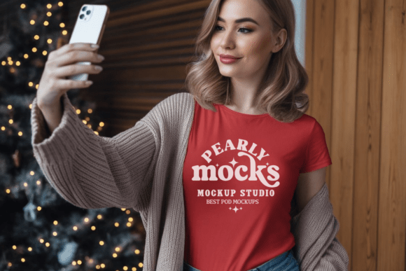A Graphic Designer's Take on the Gildan 5000 Christmas Mockup