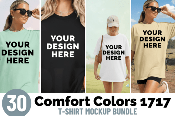 A Realistic Review of the Comfort Colors 1717 Mockup Bundle for Graphics and T-Shirts