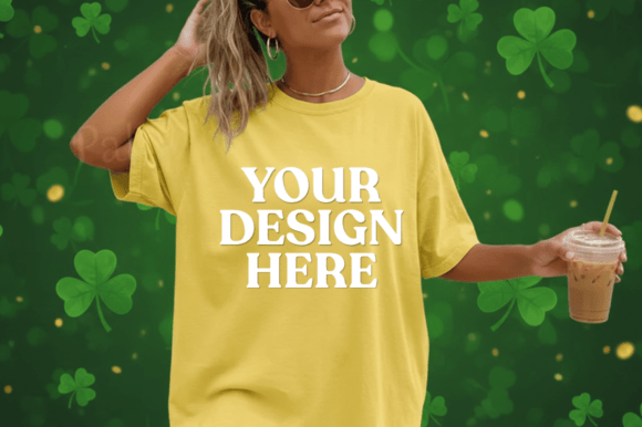 A Review of the Yellow Oversized T-Shirt Mockup for Graphics