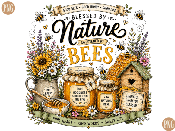 A Rustic Bee SVG Perfect for T-Shirts & Graphic Crafts