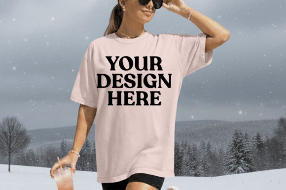 A Vintage Wash Tee Mockup for Editorial Graphics & Lifestyle T-Shirts