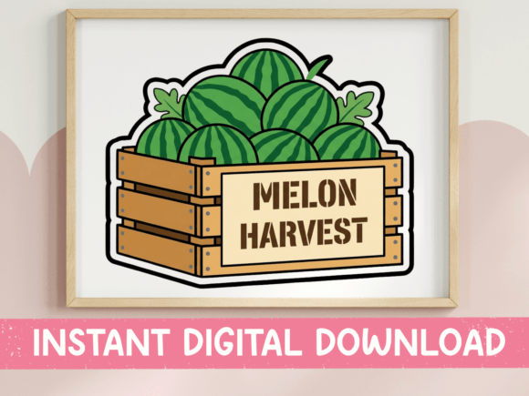 Crafting with the Melon Harvest Farm Crate Graphic