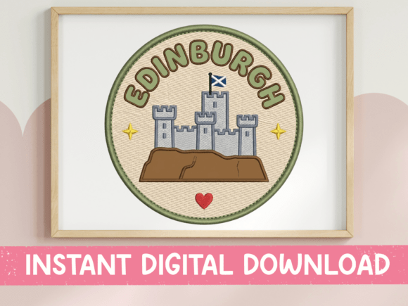Edinburgh Badge SVG: A Graphics Asset for Editorial & Branding