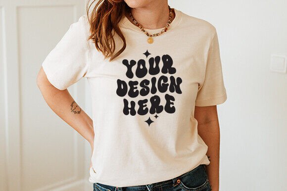 Evaluating a Bella Canvas 3001 Soft Cream Mockup for Product Sales