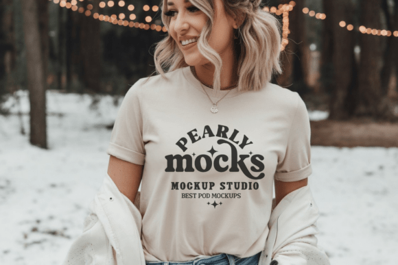 Reviewing the Christmas Gildan 5000 T-Shirt Mockup 21